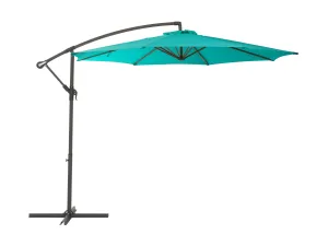 9.5ft Tilting Offset Patio Umbrella - Turquoise