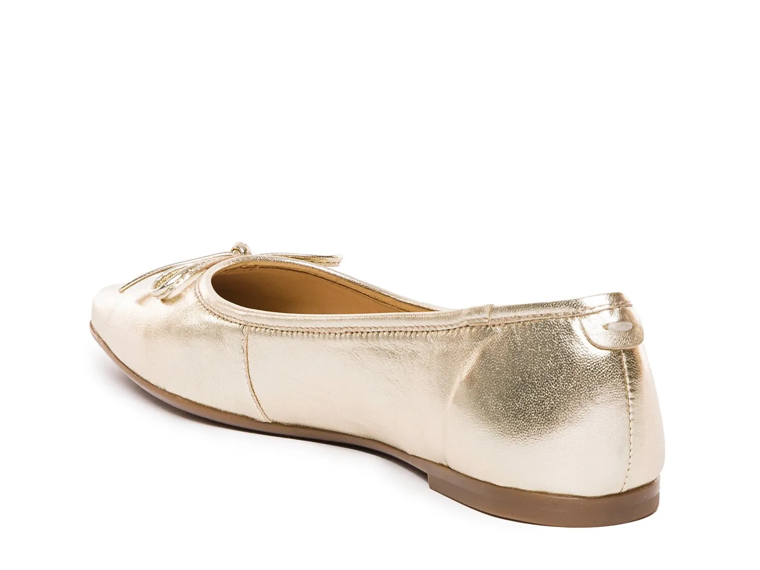 Bernardo Gwynn ballet flats, gold