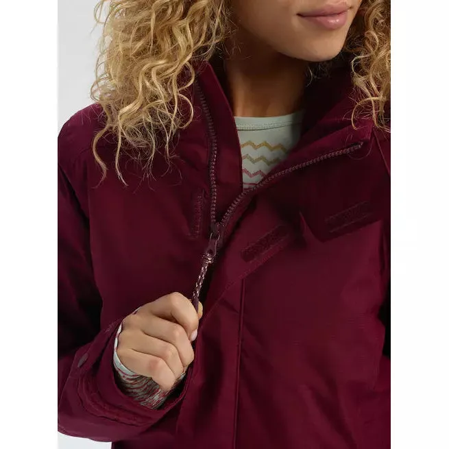 Burton Womens Jet Set Snowboard Jacket- Port Royal