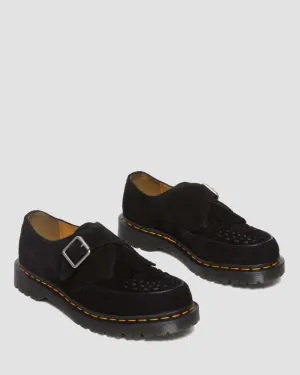 Dr Martens Ramsey Monk Suede Creepers - Black Desert Oasis