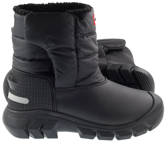 Hunter Wellies Kids Intrepid Insulated Snow Boot Black