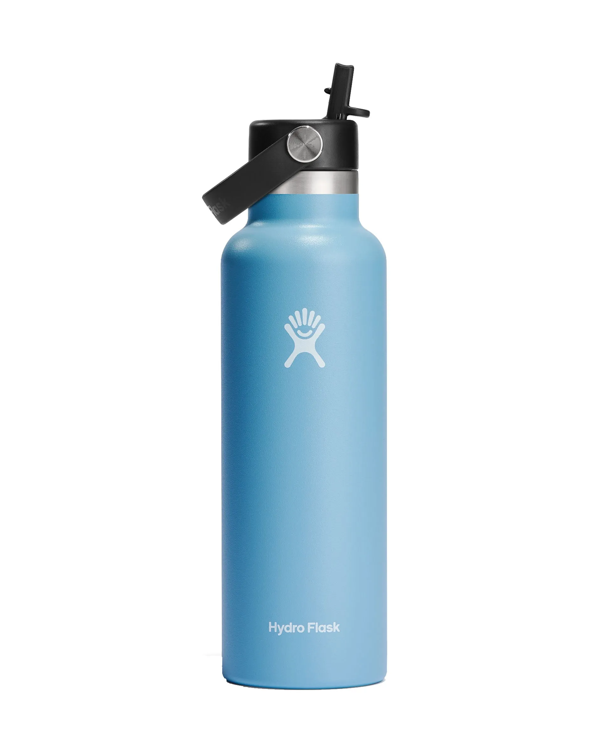 Hydro Flask Standard 21oz Insulated Drink Bottle with Flex Straw Cap (621ml)