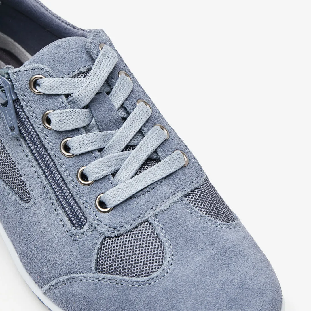 Jaycee Suede Lace Up Trainers