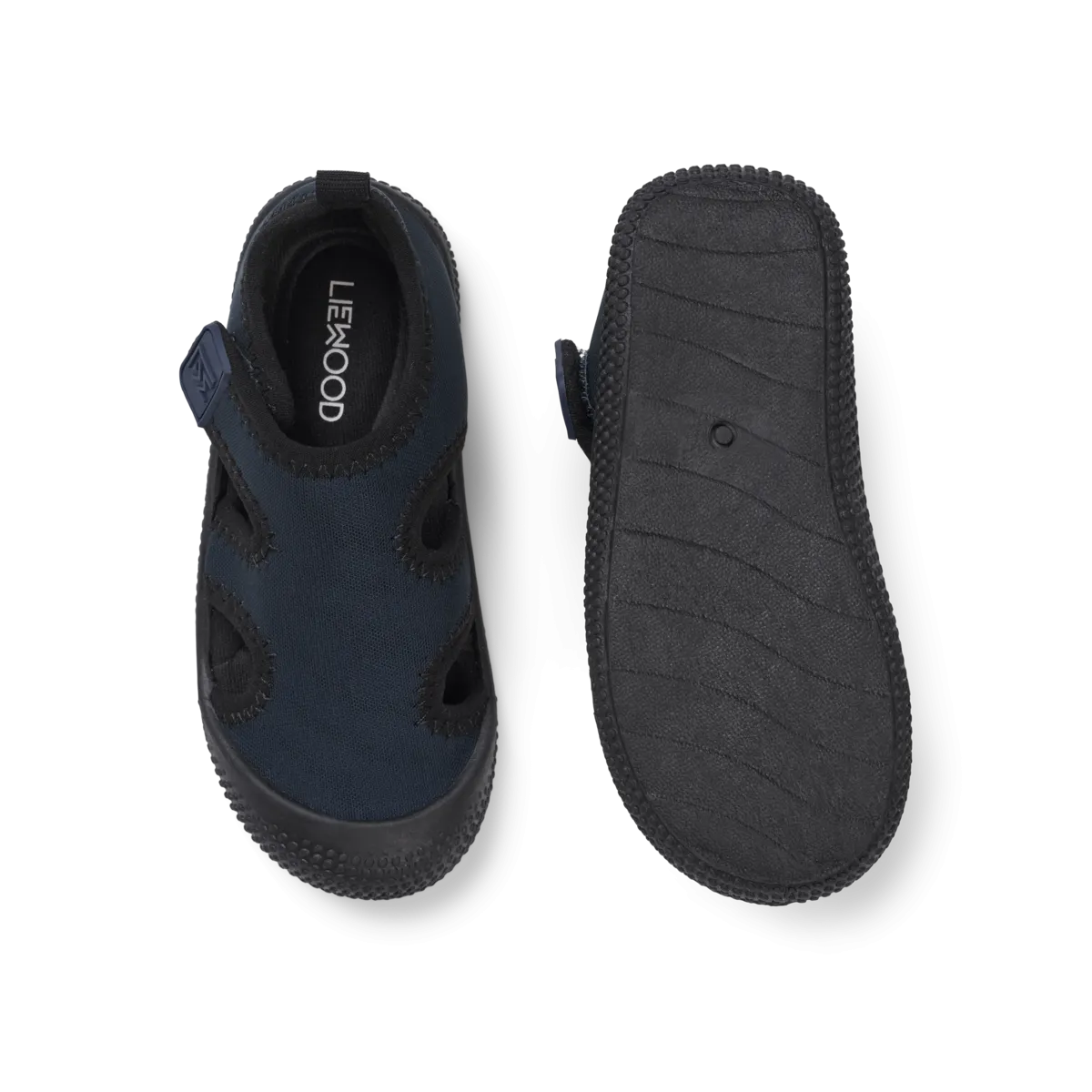 Liewood Sigurd Water Shoes | Black /Classic Navy