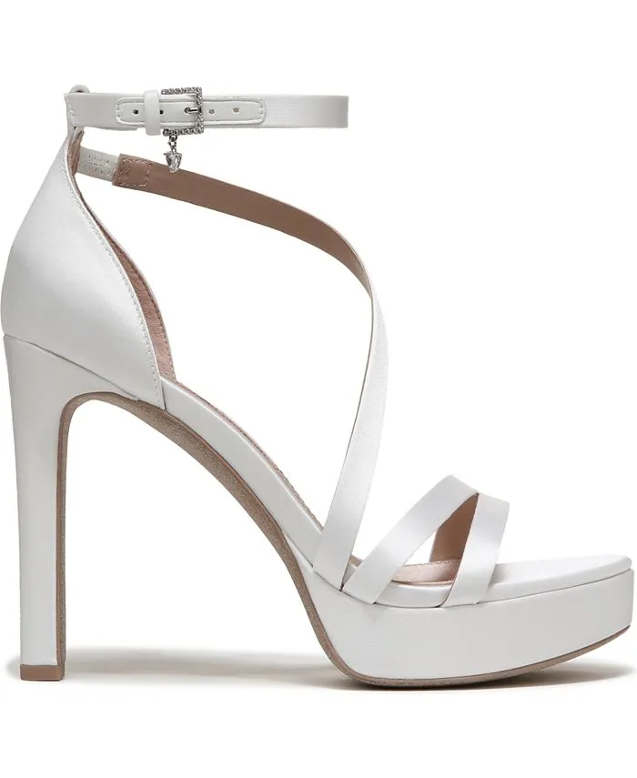 Love Naturalizer platform sandals, white