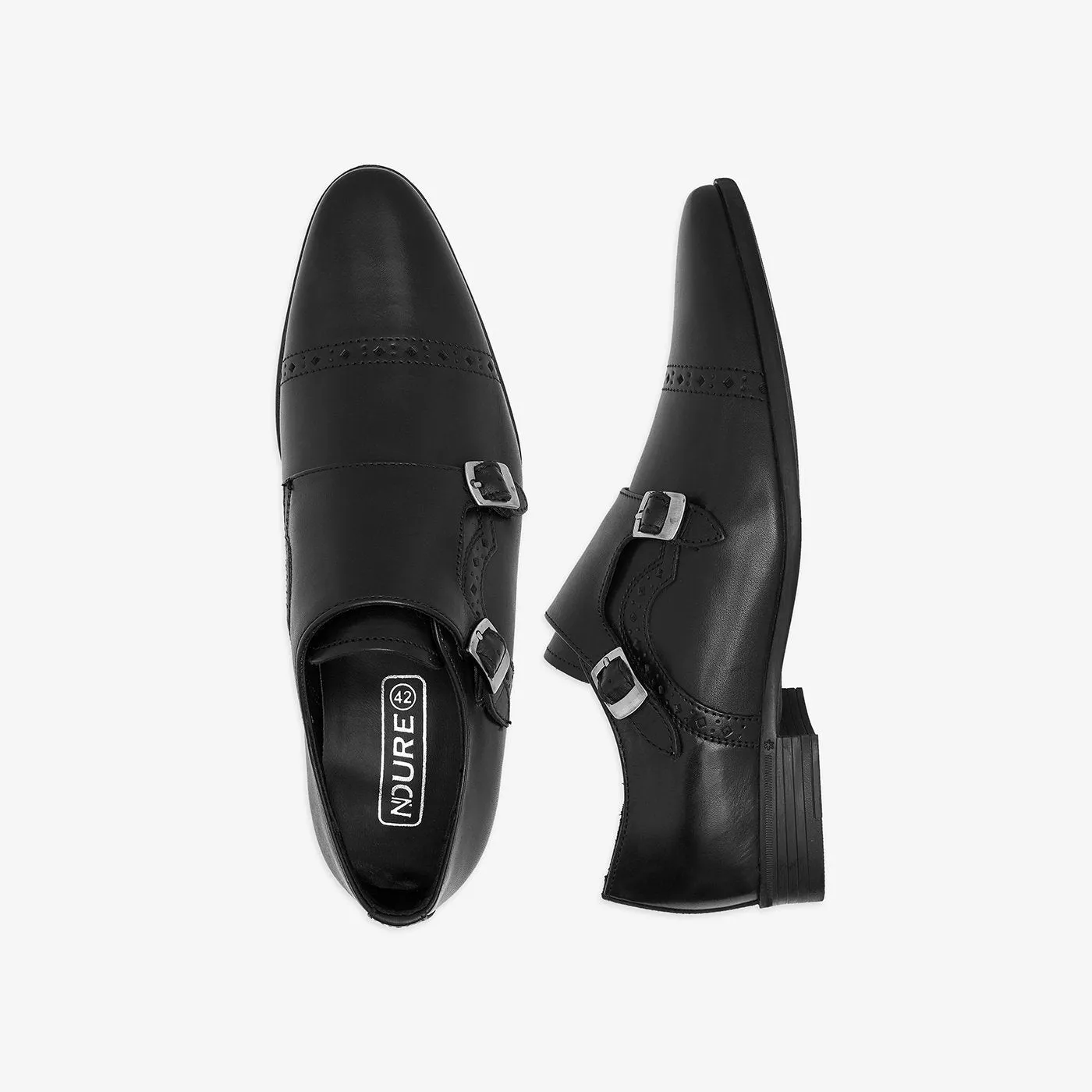 Men's Double Monk-Strap Shoes