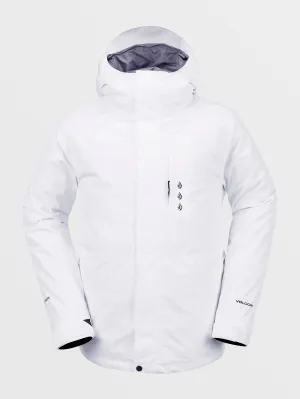 Mens Dua Insulated Gore Jacket - White