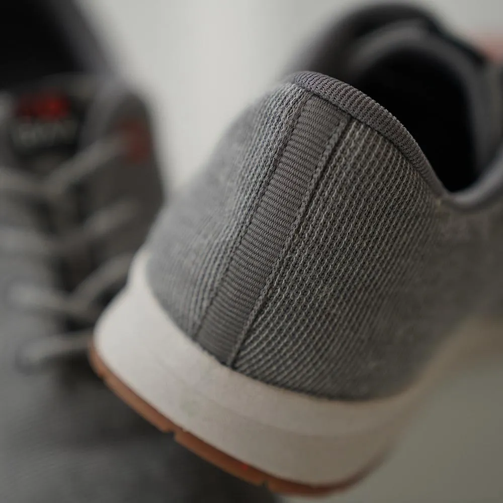 Merino Blend Trainers (Charcoal Melange)