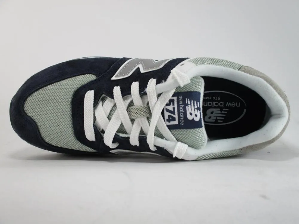 New Balance boys' sneakers KL574NWG navy grey