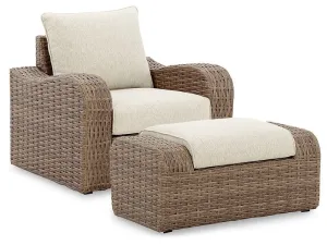 Sandy Bloom Outdoor Living Room Set