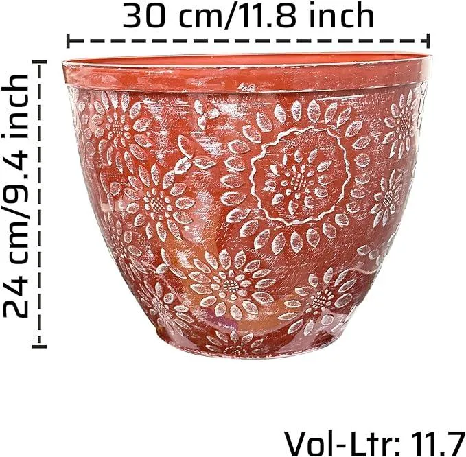 SG Traders™ Chengdu Plant Pots (pack of 2)