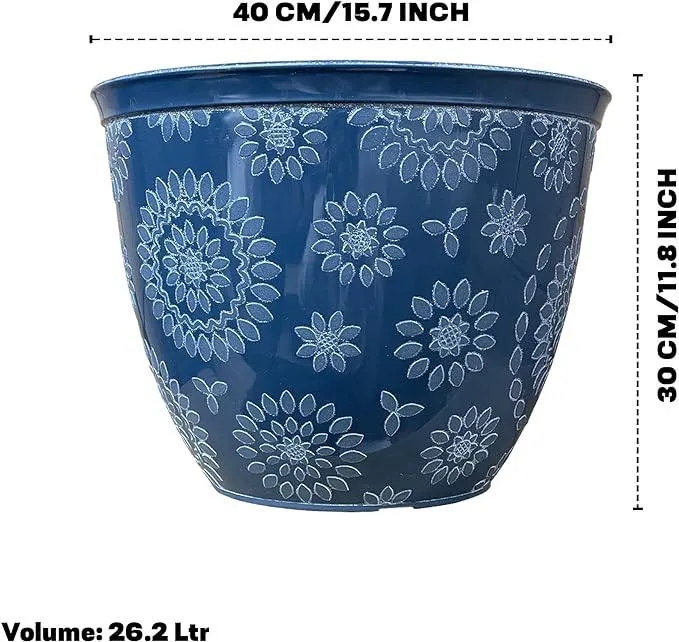 SG Traders™ Chengdu Plant Pots (pack of 2)