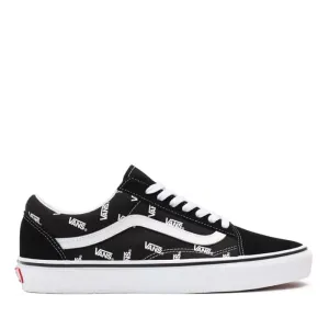 Vans Old Skool Adults Vans Logo Black White NOT RETURNABLE Clearance