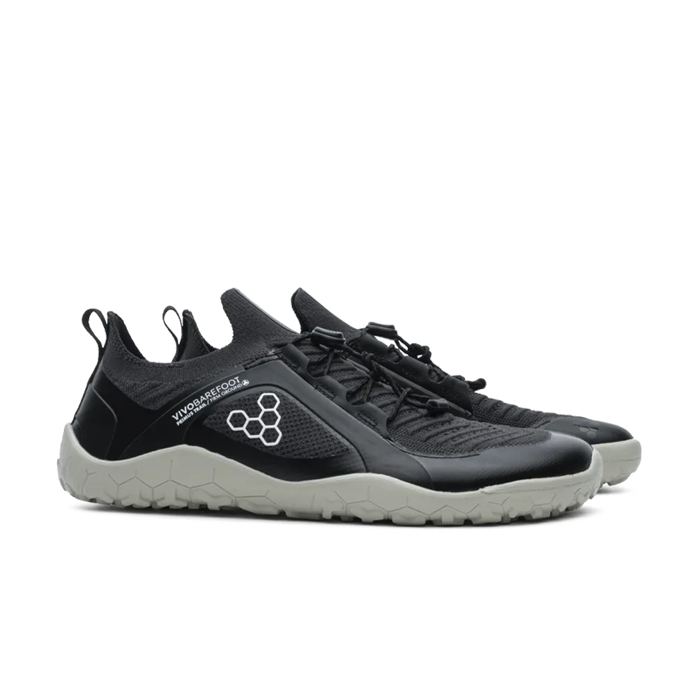 Vivobarefoot Primus Trail Knit FG Womens Obsidian/Pelican